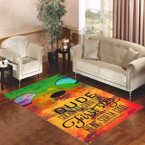Adventure Time Jake The Dog Quote Galaxy Nebula Living Room Carpet Rugs Adventure Time Jake The Dog Quote Galaxy Nebula Living Room Carpet Rugs