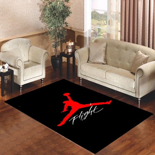 Air Jordan Flight Living Room Carpet Rugs Air Jordan Flight Living Room Carpet Rugs