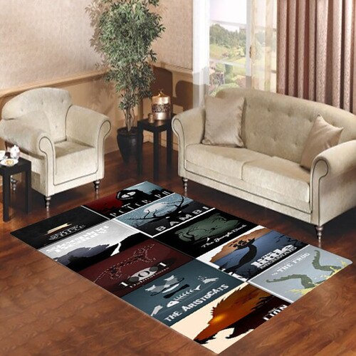 All Disney Movie Tittle 3 Living Room Carpet Rugs All Disney Movie Tittle 3 Living Room Carpet Rugs