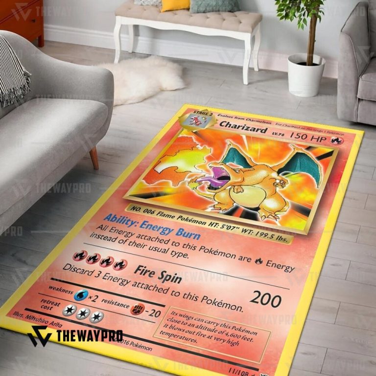 Anime-Pokemon-Charizard-Evolutions-Rug-1