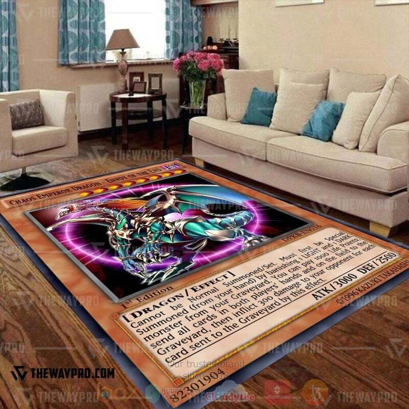 Anime Ygo Chaos Emperor Dragon Envoy Of The End Custom Rug Anime Ygo Chaos Emperor Dragon Envoy Of The End Custom Rug