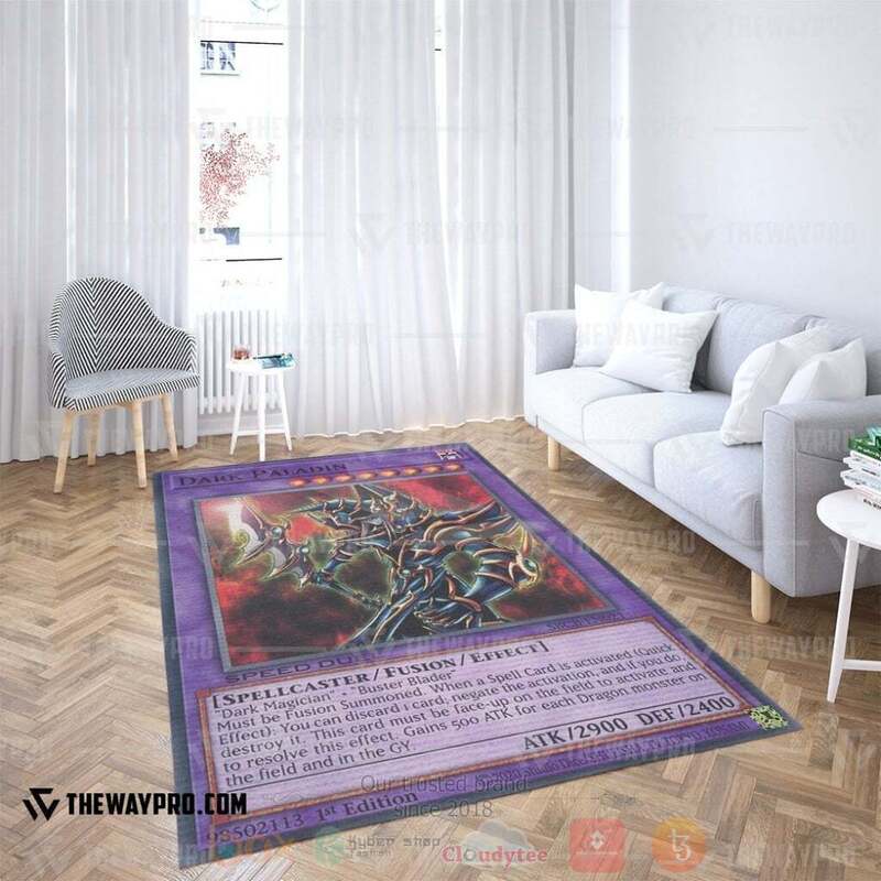 Anime Ygo Dark Paladin Card Custom Rug Anime Ygo Dark Paladin Card Custom Rug