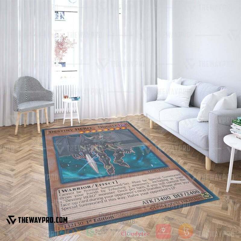 Anime Ygo Destiny Hero Dogma Custom Rug Anime Ygo Destiny Hero Dogma Custom Rug