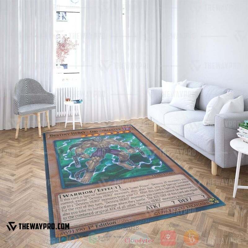 Anime Ygo Destiny Hero Dreadmaster Custom Rug Anime Ygo Destiny Hero Dreadmaster Custom Rug