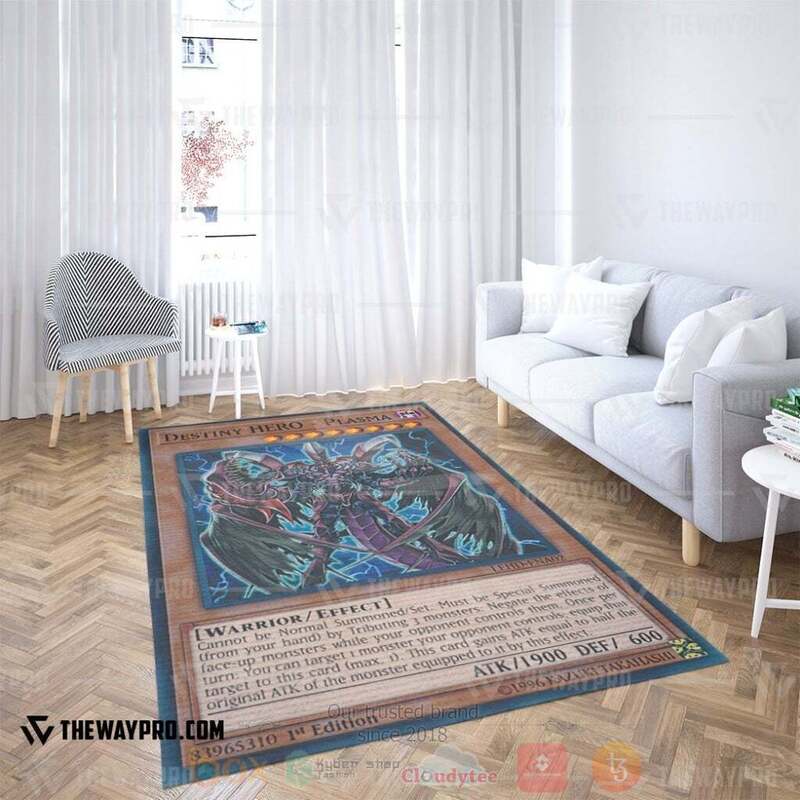 Anime Ygo Destiny Hero Plasma Custom Rug Anime Ygo Destiny Hero Plasma Custom Rug