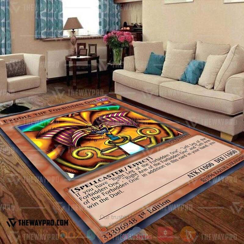 Anime Ygo Exodia The Forbidden One Custom Rug Anime Ygo Exodia The Forbidden One Custom Rug