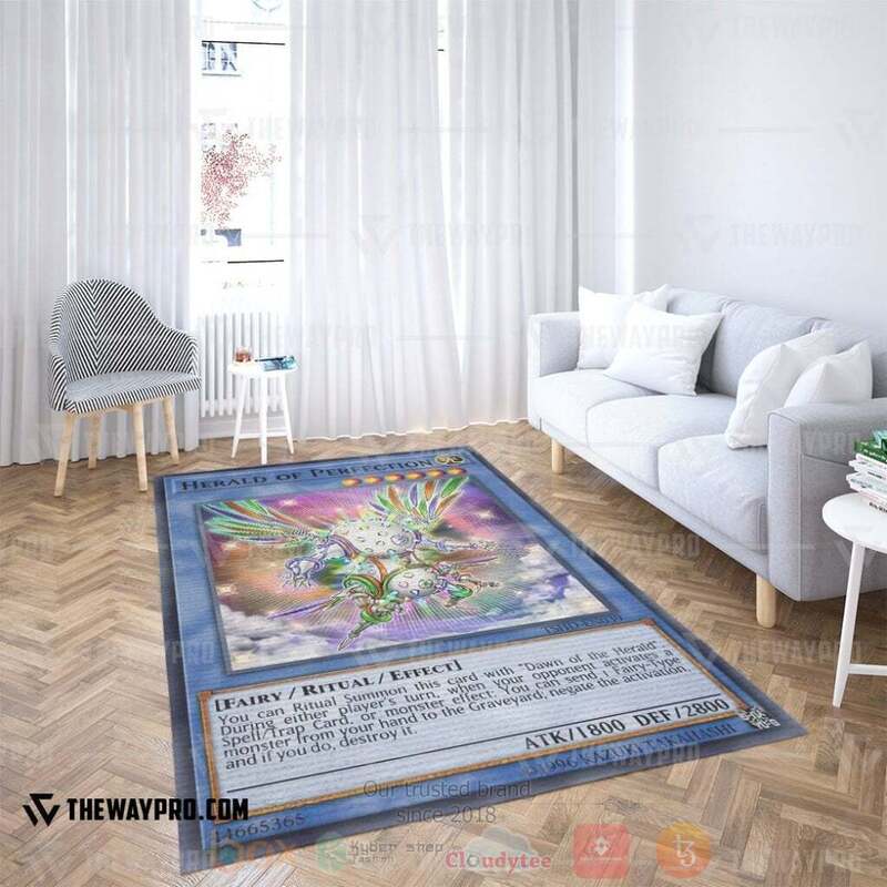 Anime Ygo Herald Of Perfection Custom Rug Anime Ygo Herald Of Perfection Custom Rug