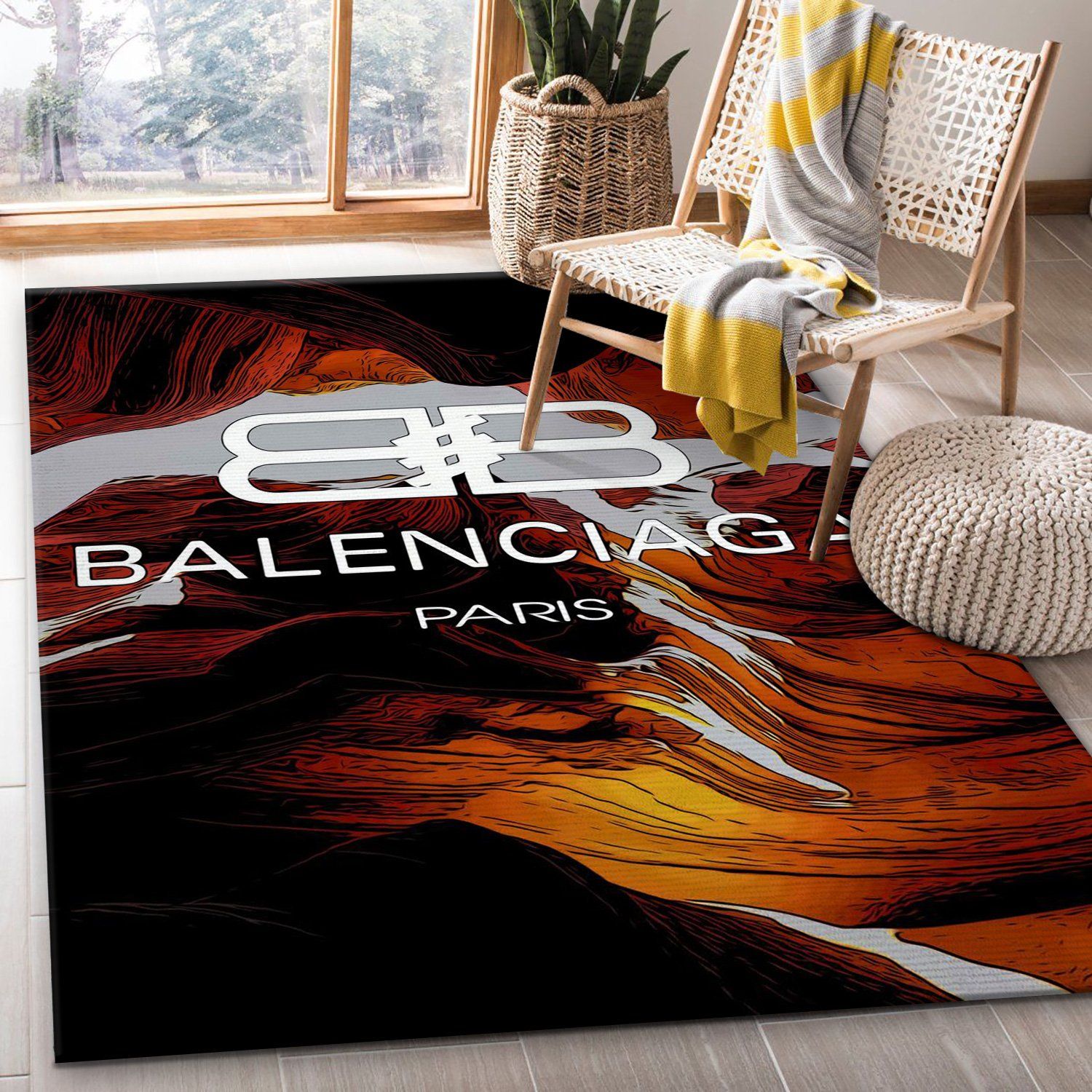 Balenciaga Area Rug Living Room Rug Floor Decor Home Decor Balenciaga Area Rug Living Room Rug Floor Decor Home Decor