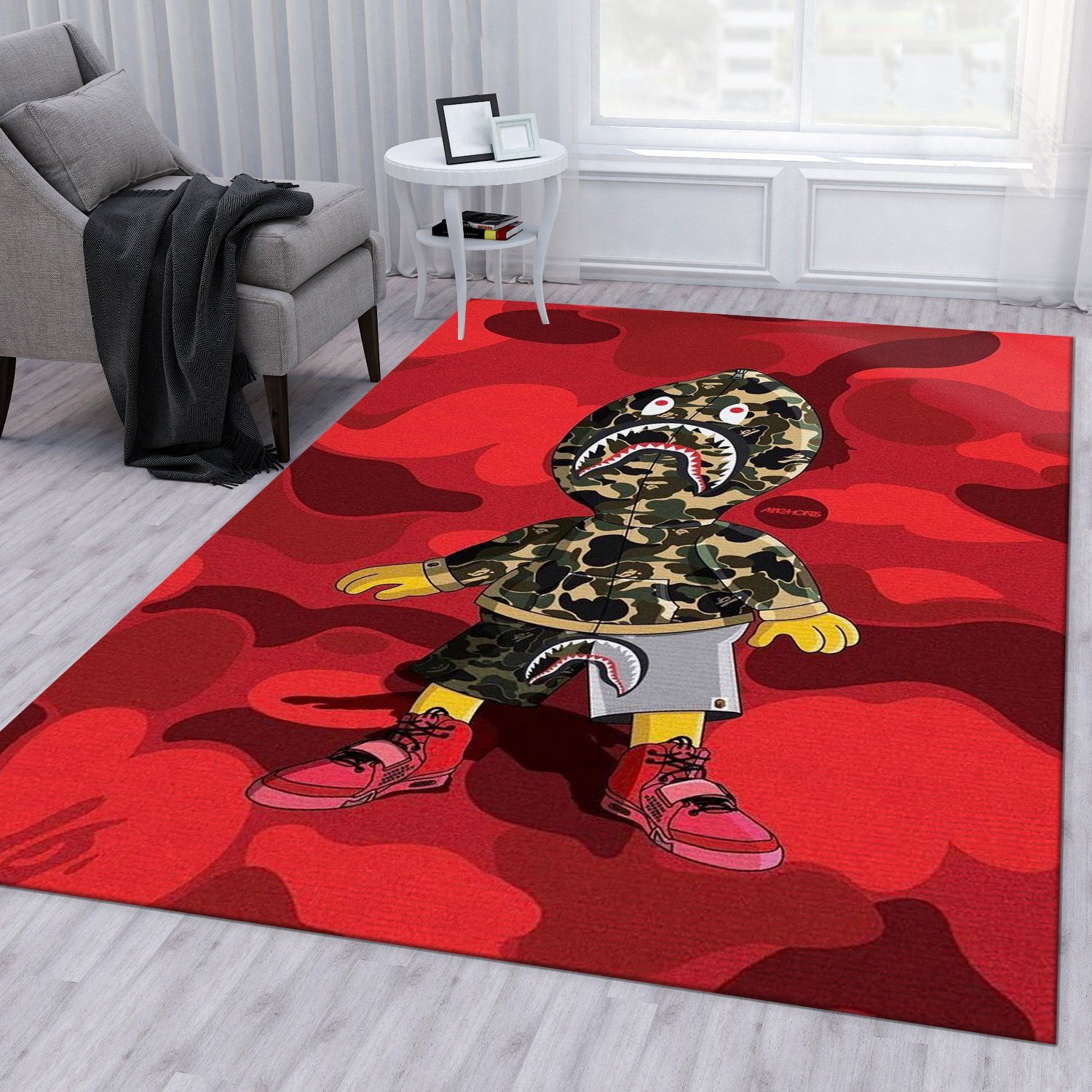 Bape Area Rug For Christmas Fashion Brand Rug Bedroom Rug Christmas Gift Us Decor Bape Area Rug For Christmas Fashion Brand Rug Bedroom Rug Christmas Gift Us Decor