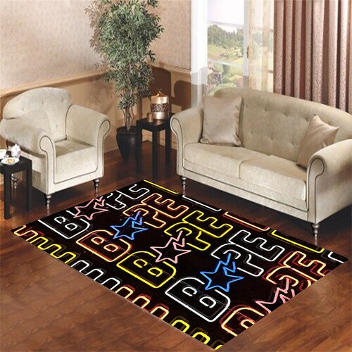 Bape Neon Living Room Carpet Rugs Bape Neon Living Room Carpet Rugs