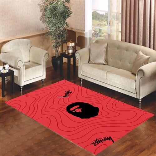 Bape Pink Living Room Carpet Rugs Bape Pink Living Room Carpet Rugs