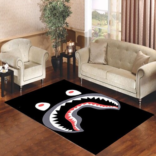 Bape Shark Living Room Carpet Rugs Bape Shark Living Room Carpet Rugs