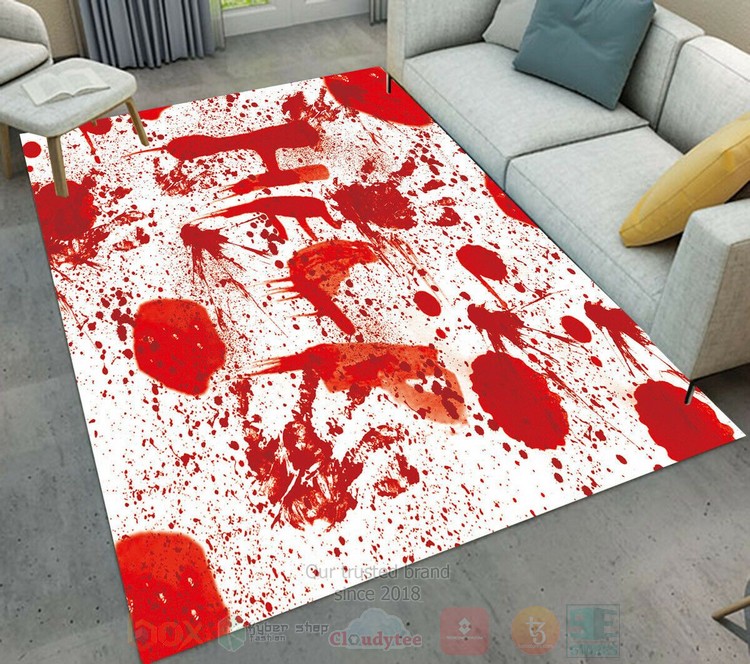 Bloody Help Inspired Rug Bloody Help Inspired Rug
