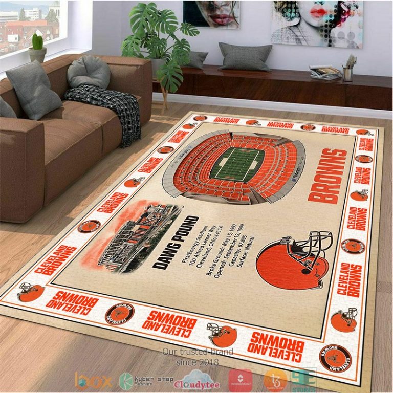 Bordered-Cleveland-Browns-Stadium-Rug-1