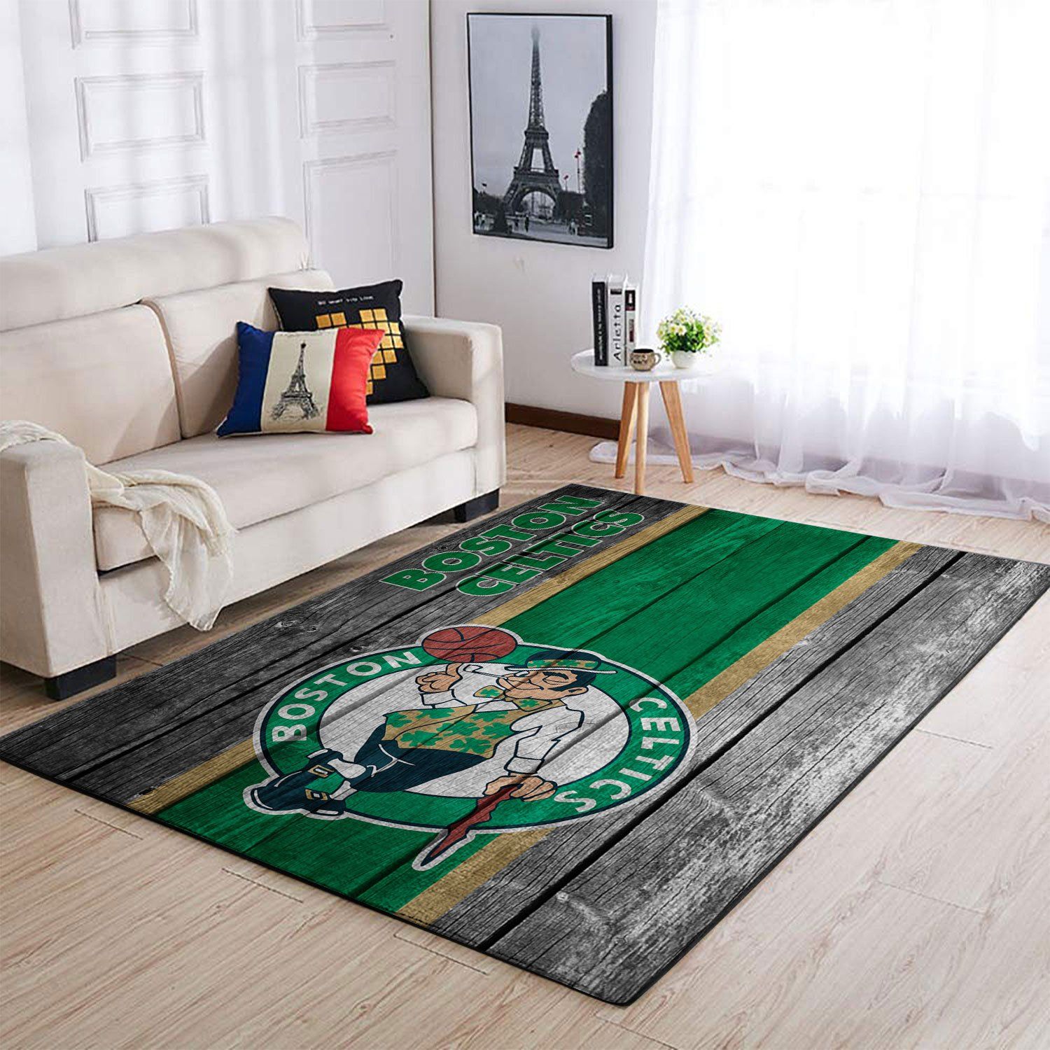 Boston Celtics Nba Team Logo Wooden Style Nice Gift Home Decor Rectangle Area Rug Boston Celtics Nba Team Logo Wooden Style Nice Gift Home Decor Rectangle Area Rug