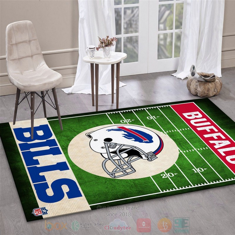 Buffalo Bills End Zone Nfl Area Rugs Buffalo Bills End Zone Nfl Area Rugs