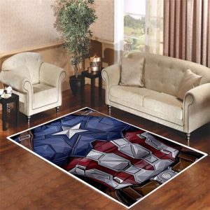 Captain America Custom Living Room Carpet Rugs