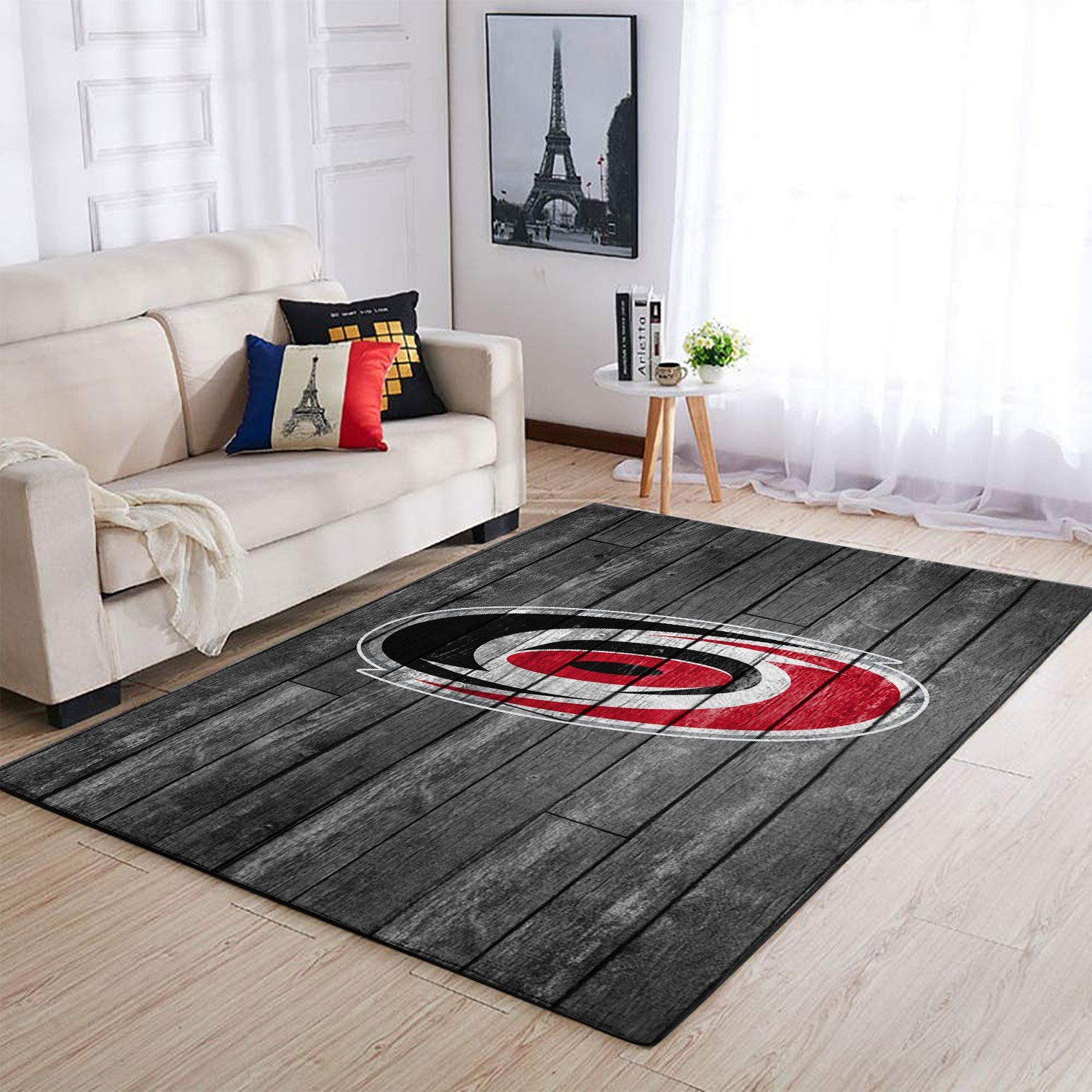 Carolina Hurricanes Nhl Team Logo Grey Wooden Style Nice Gift Home Decor Rectangle Area Rug Carolina Hurricanes Nhl Team Logo Grey Wooden Style Nice Gift Home Decor Rectangle Area Rug