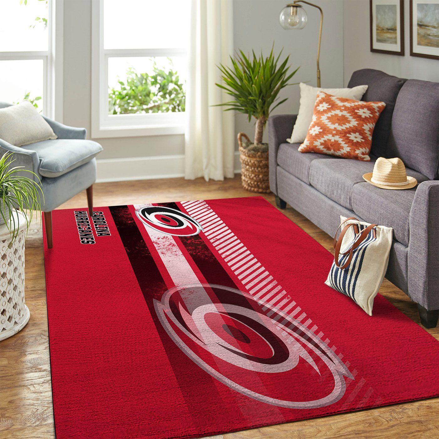 Carolina Hurricanes Nhl Team Logo Nice Gift Home Decor Rectangle Area Rug Carolina Hurricanes Nhl Team Logo Nice Gift Home Decor Rectangle Area Rug