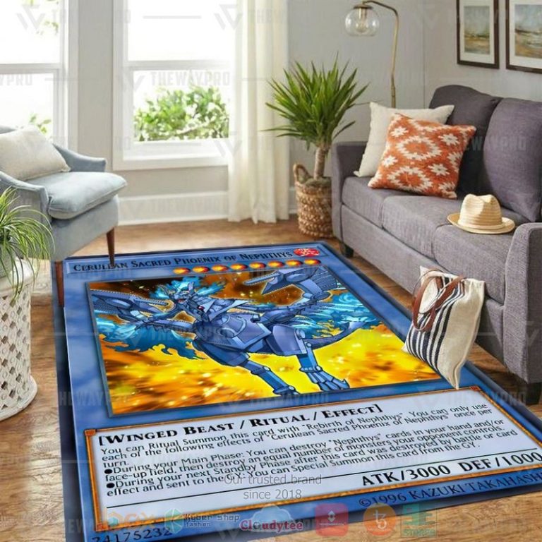 Cerulean-Sacred-Phoenix-Of-Nephthys-Rectangle-Rug-1