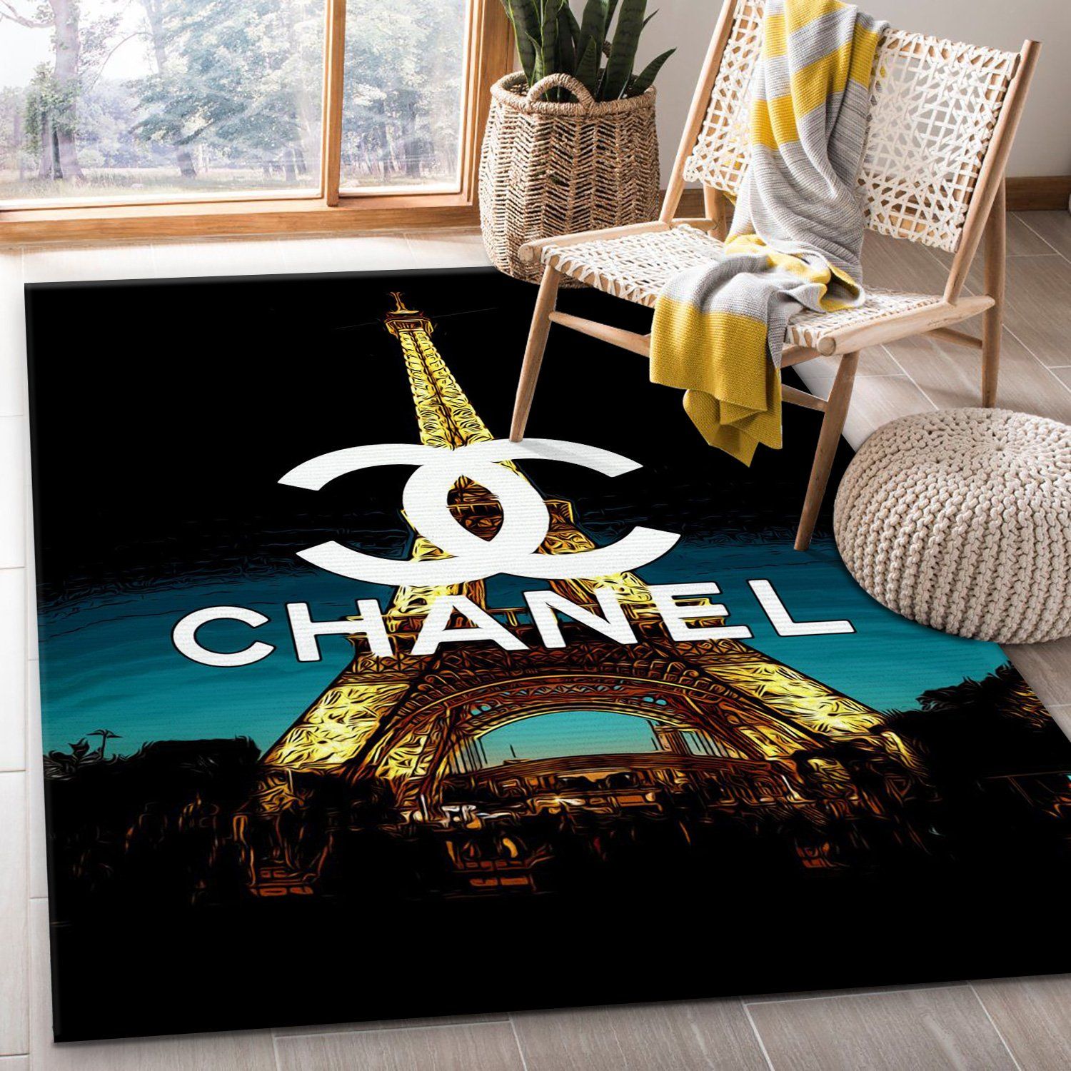 Chanel Area Rugs Fashion Brand Rug Christmas Gift Us Decor Chanel Area Rugs Fashion Brand Rug Christmas Gift Us Decor