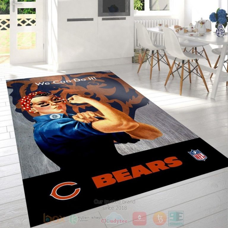 Chicago-Bears-Nfl-Team-Logo-Area-Rugs-1