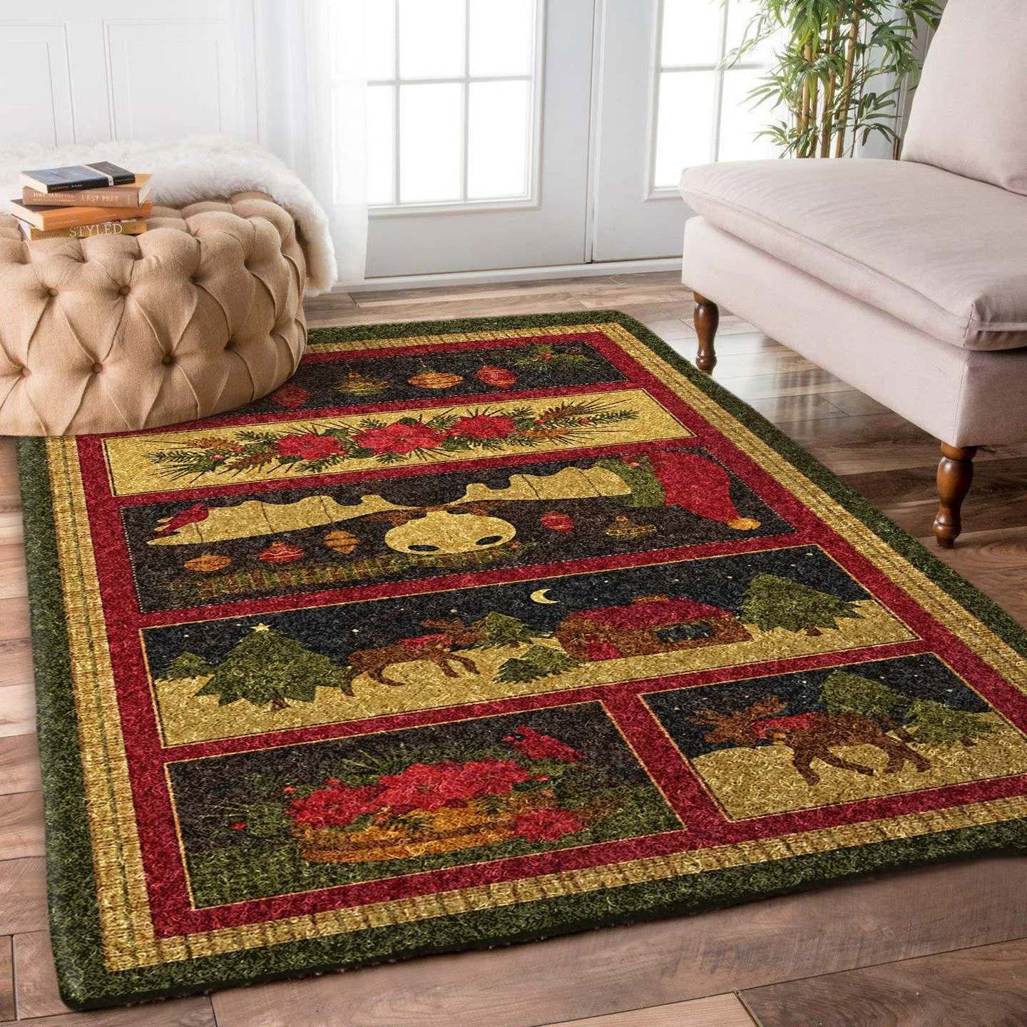 Christmas Dn2109058R Rug Carpet Christmas Dn2109058R Rug Carpet