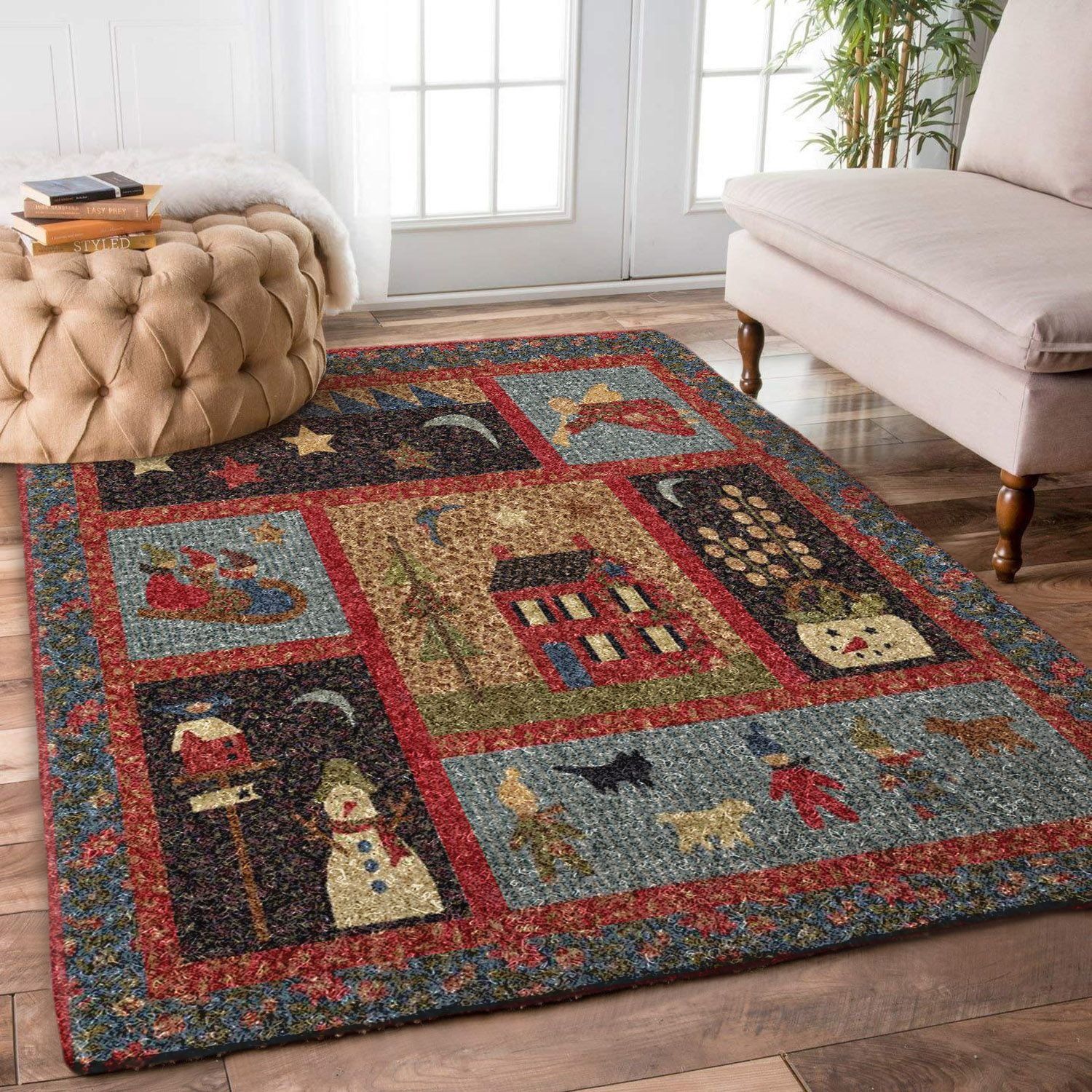 Christmas Dv2309035R Rug Carpet Christmas Dv2309035R Rug Carpet