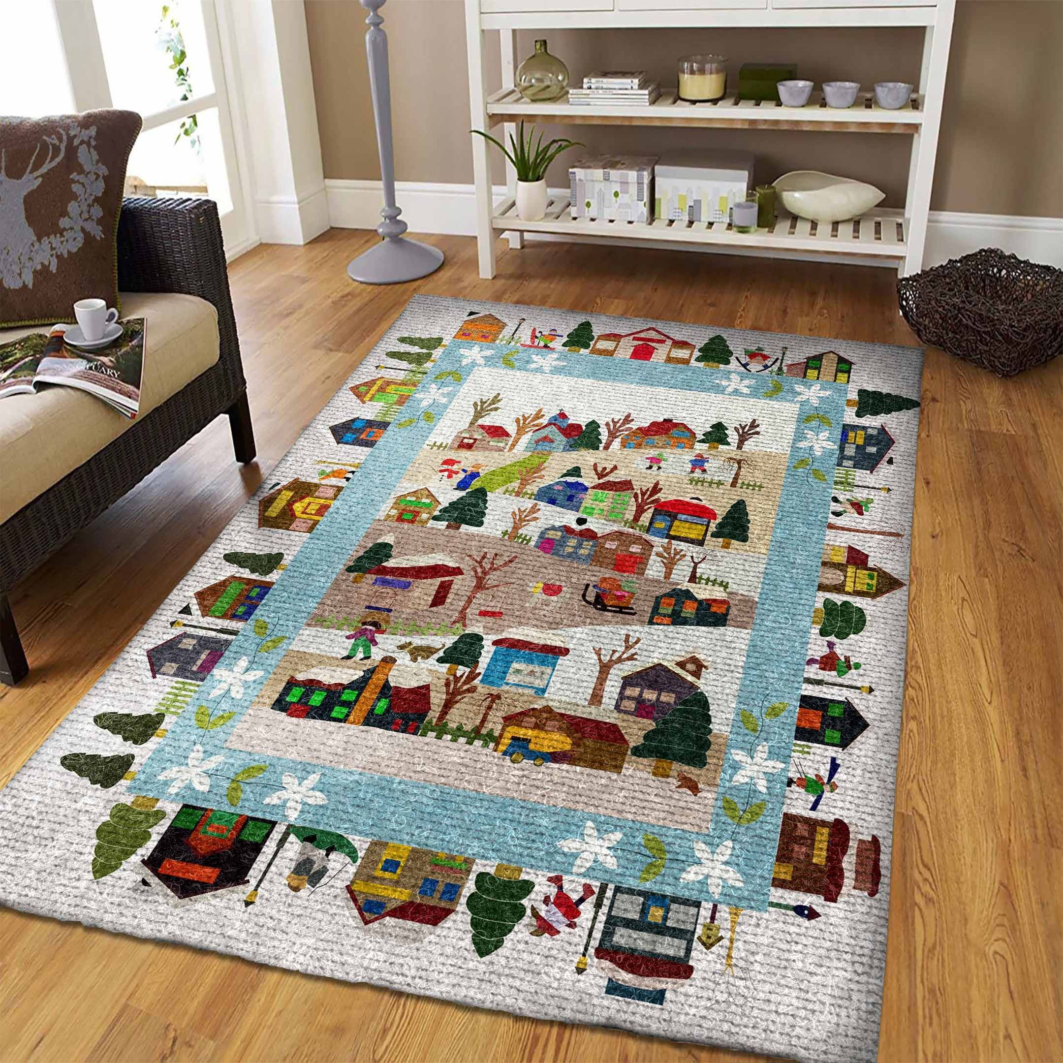 Christmas Or50485 Rug Carpet Christmas Or50485 Rug Carpet