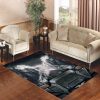Civil War Suit Up Crossbones Living Room Carpet Rugs