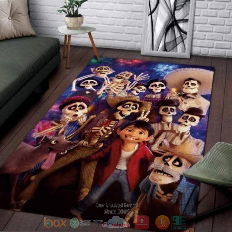 Coco Characters Pixar Rug Coco Characters Pixar Rug