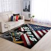 Dallas Stars Nhl Team Logo Mickey Us Style Nice Gift Home Decor Rectangle Area Rug