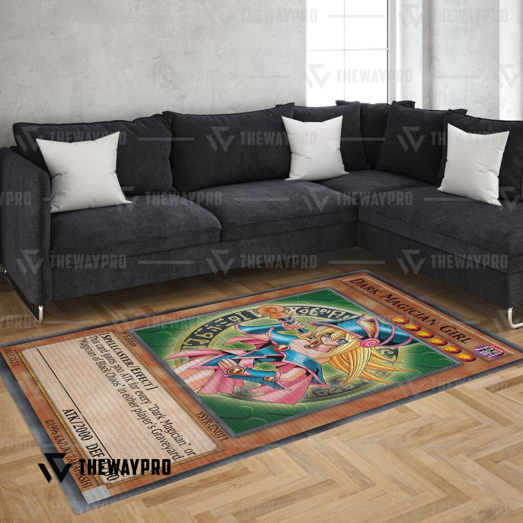 Dark Magician Girl Yu Gi Oh Carpet Rug Dark Magician Girl Yu Gi Oh Carpet Rug