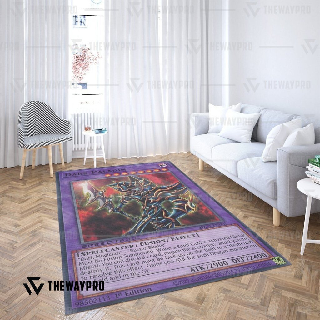 Dark Paladin Card Carpet Rug Dark Paladin Card Carpet Rug