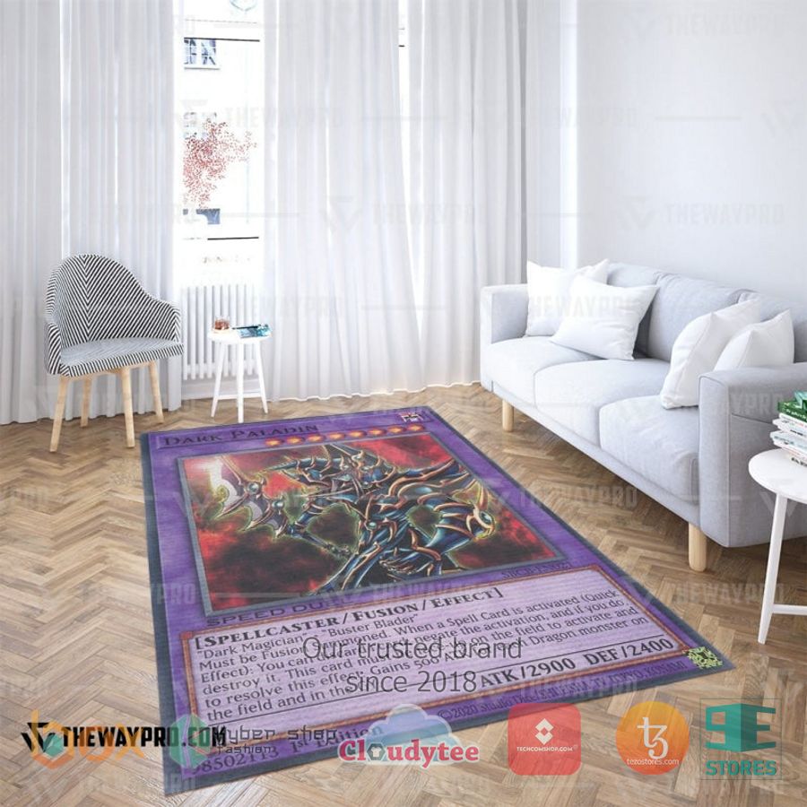 Dark Paladin Card Rug - Natural and awesome