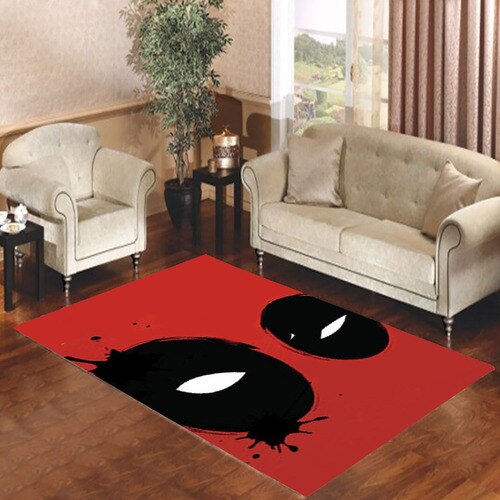 Deadpool Superhero Living Room Carpet Rugs Deadpool Superhero Living Room Carpet Rugs