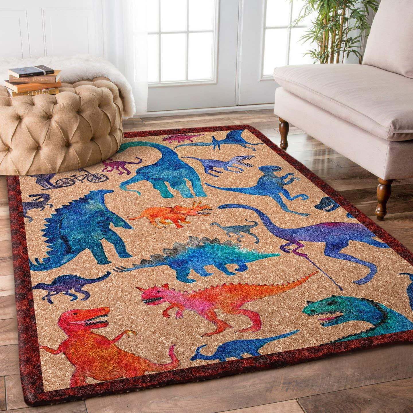 Dinosaur Bl0910052R Rug Carpet Dinosaur Bl0910052R Rug Carpet