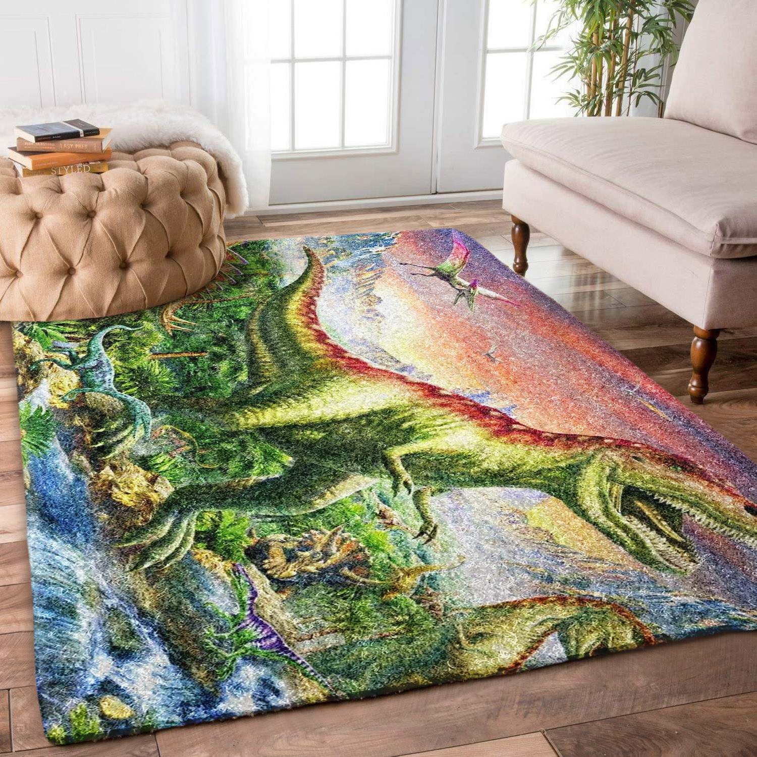 Dinosaur Bt2609063R Rug Carpet Dinosaur Bt2609063R Rug Carpet