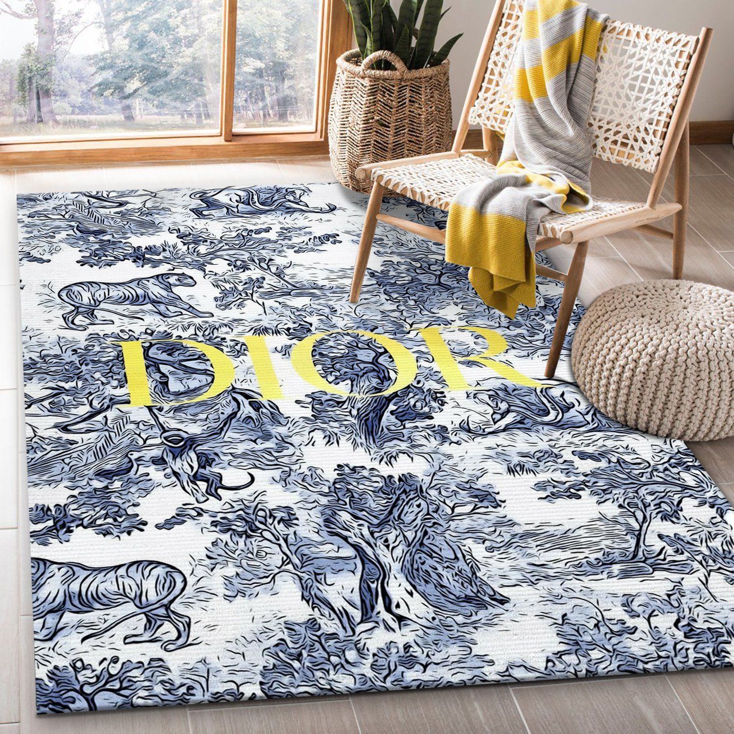 Dior Rug Fashion Brand Rug Floor Decor Home Decor Dior Rug Fashion Brand Rug Floor Decor Home Decor