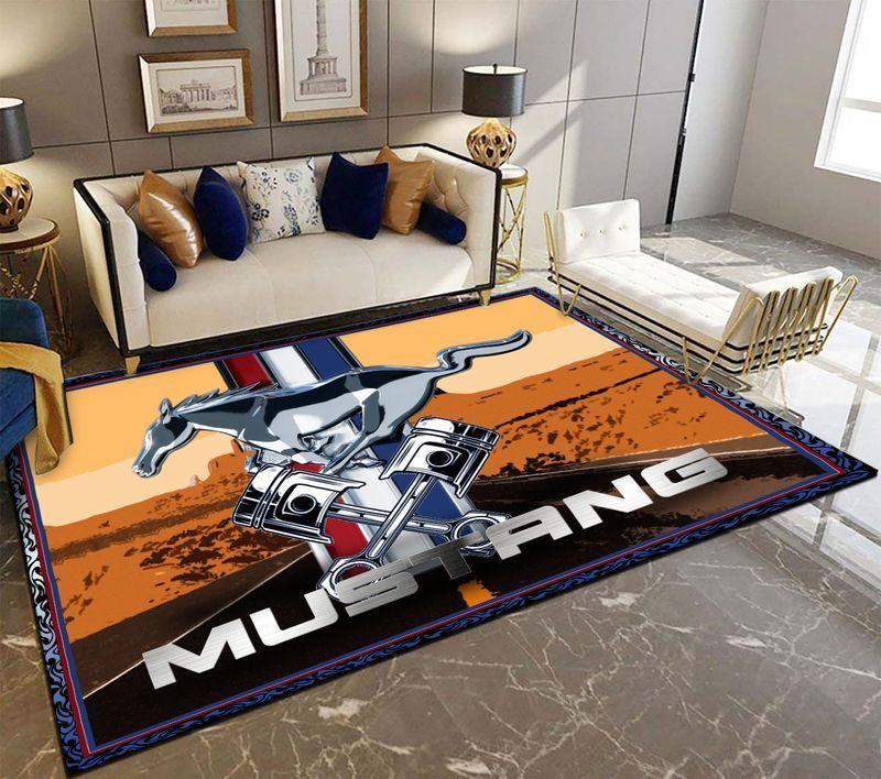 Diqr1002 Mustang Rug Carpet Decor Diqr1002 Mustang Rug Carpet Decor