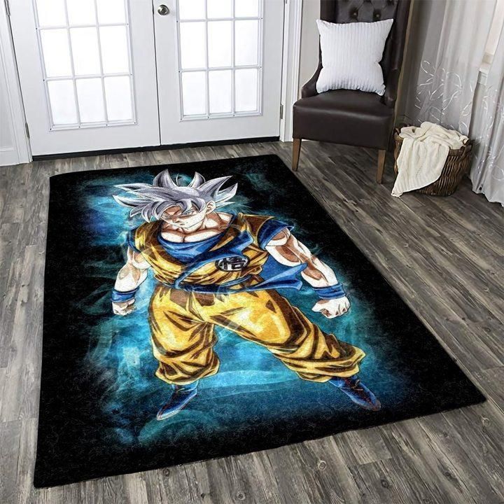 Dragon Ball Area Luxury Rug Carpets - Son Goku Dragon Ball Area Luxury Rug Carpets - Son Goku