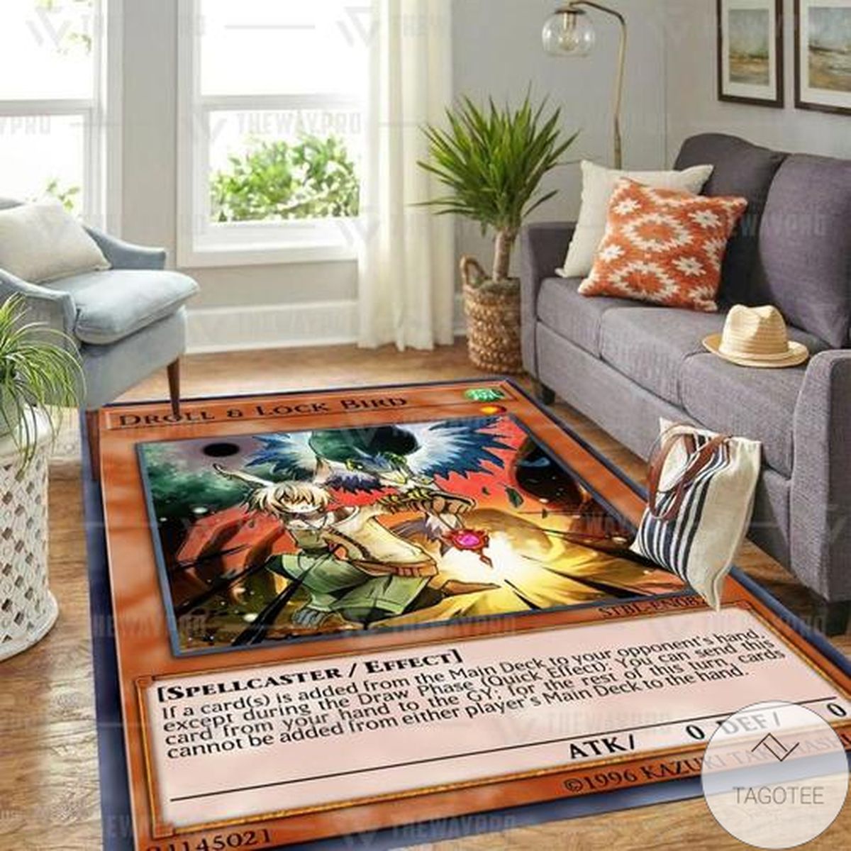 Droll & Lock Bird Custom Rug Droll & Lock Bird Custom Rug