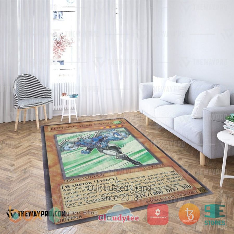 Elemental Hero Stratos Rug - Wow! What a picture you click