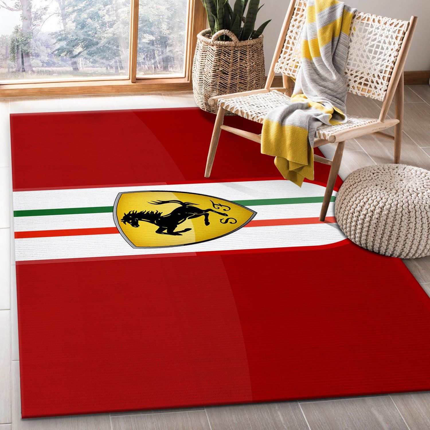 Ferrari Logo Hd Area Rug For Christmas Living Room Floor Decor Home Decor Ferrari Logo Hd Area Rug For Christmas Living Room Floor Decor Home Decor