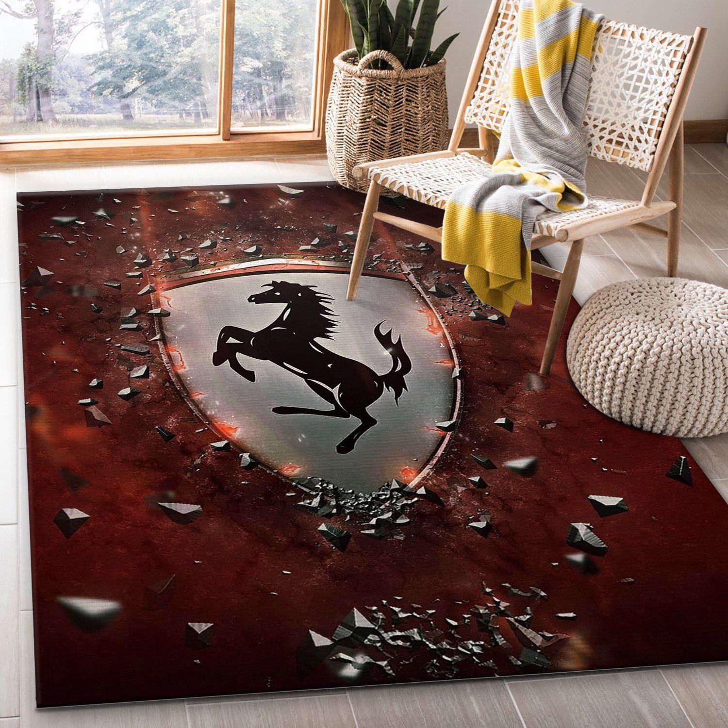 Ferrari Rug Living Room Floor Decor Home Decor Ferrari Rug Living Room Floor Decor Home Decor