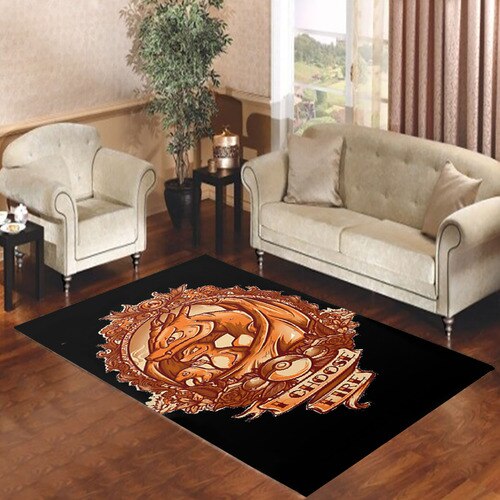Fire Pokemons Living Room Carpet Rugs Fire Pokemons Living Room Carpet Rugs