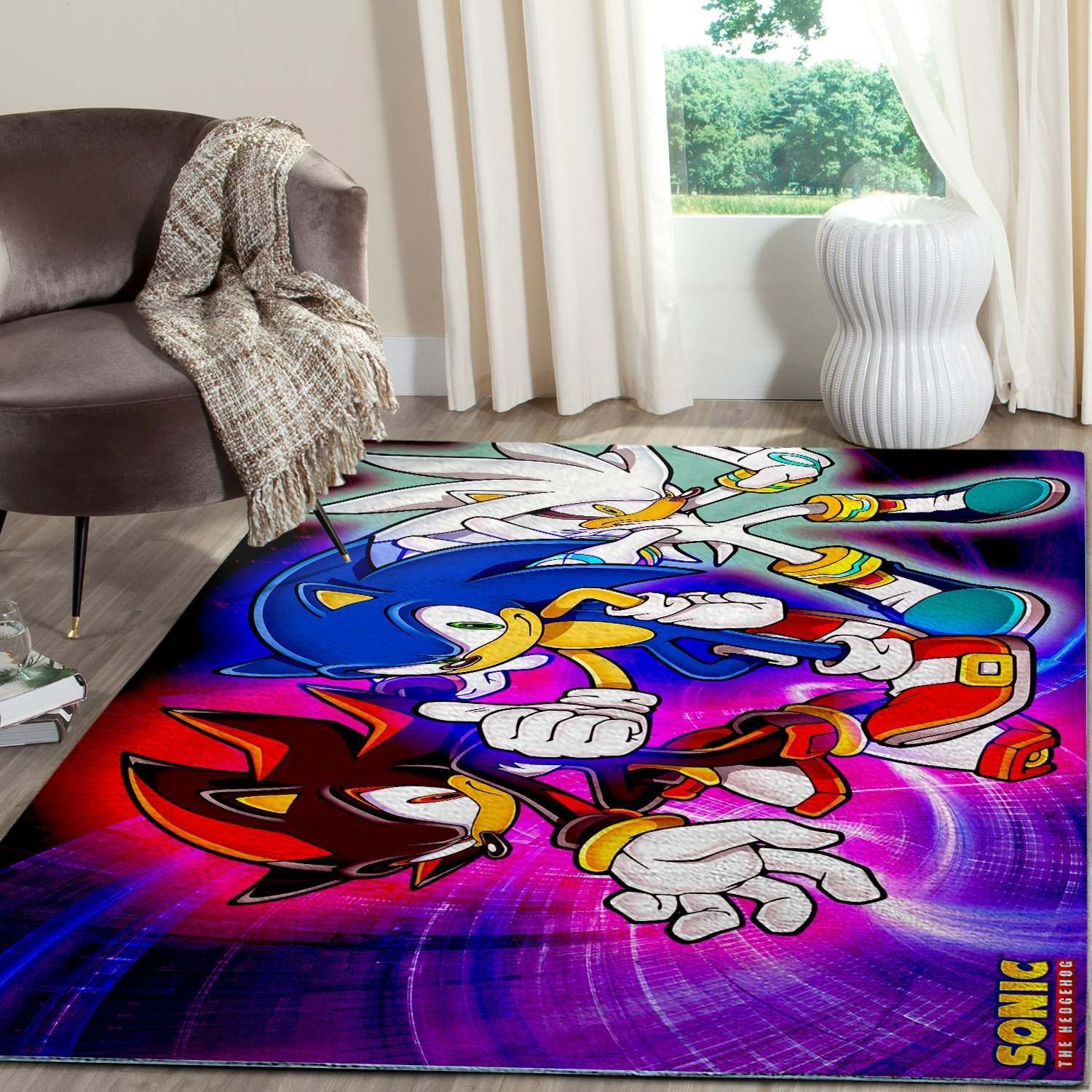 Game Lovers - Sonic The Hedgehog Film Area Rug - Gaming Hp80526 Rug Carpet Game Lovers - Sonic The Hedgehog Film Area Rug - Gaming Hp80526 Rug Carpet