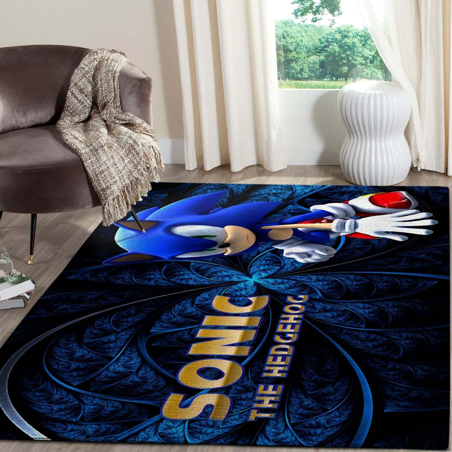Game Lovers - Sonic The Hedgehog Film Area Rug - Gaming Ze95808 Rug Carpet Game Lovers - Sonic The Hedgehog Film Area Rug - Gaming Ze95808 Rug Carpet
