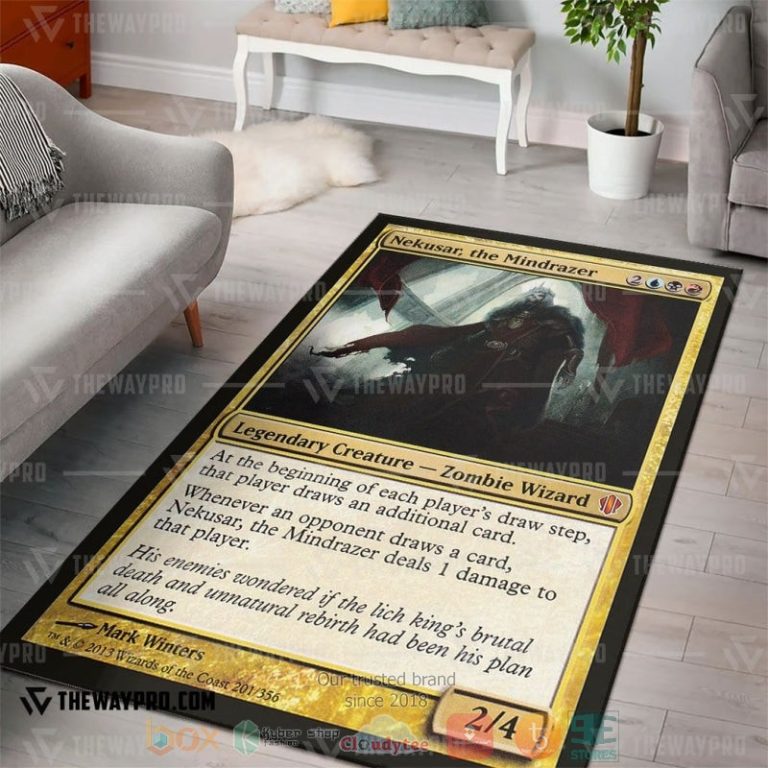 Game-Magic-The-Gathering-Nekusar-The-Mindrazer-Rug-1