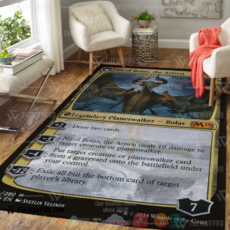 Game Magic The Gathering Nicol Bolas The Arisen Rug Game Magic The Gathering Nicol Bolas The Arisen Rug